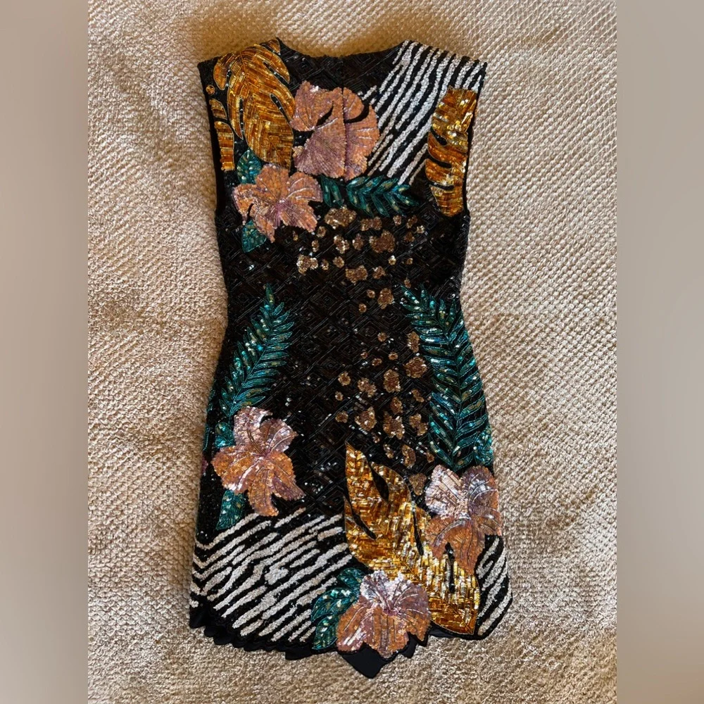 Retrofete Sequin Dress XXS - Picture 2 of 5